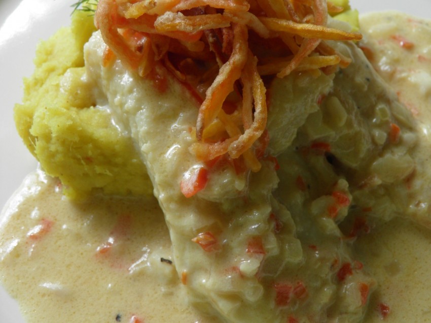 Filete de Mero en Salsa de Coco