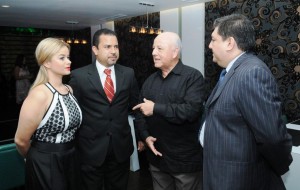 Catherine Lemoine Raymundo Morales, Luis Vivanco y Enrique Bonelli